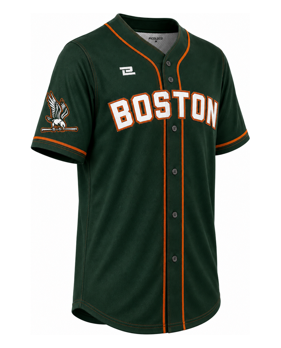 WPBL Boston Away Official Full-Button Jersey image 3