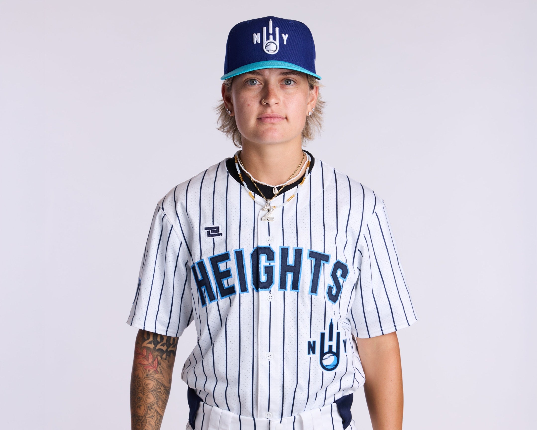 New York Denae Benites #2 Official On-Field Full-Button Jersey