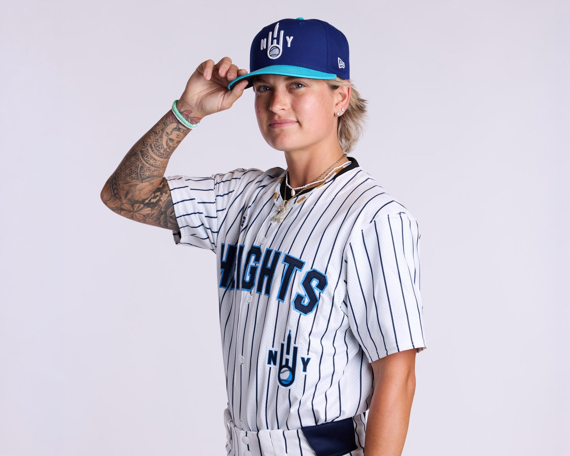 New York Denae Benites #2 Official On-Field Full-Button Jersey