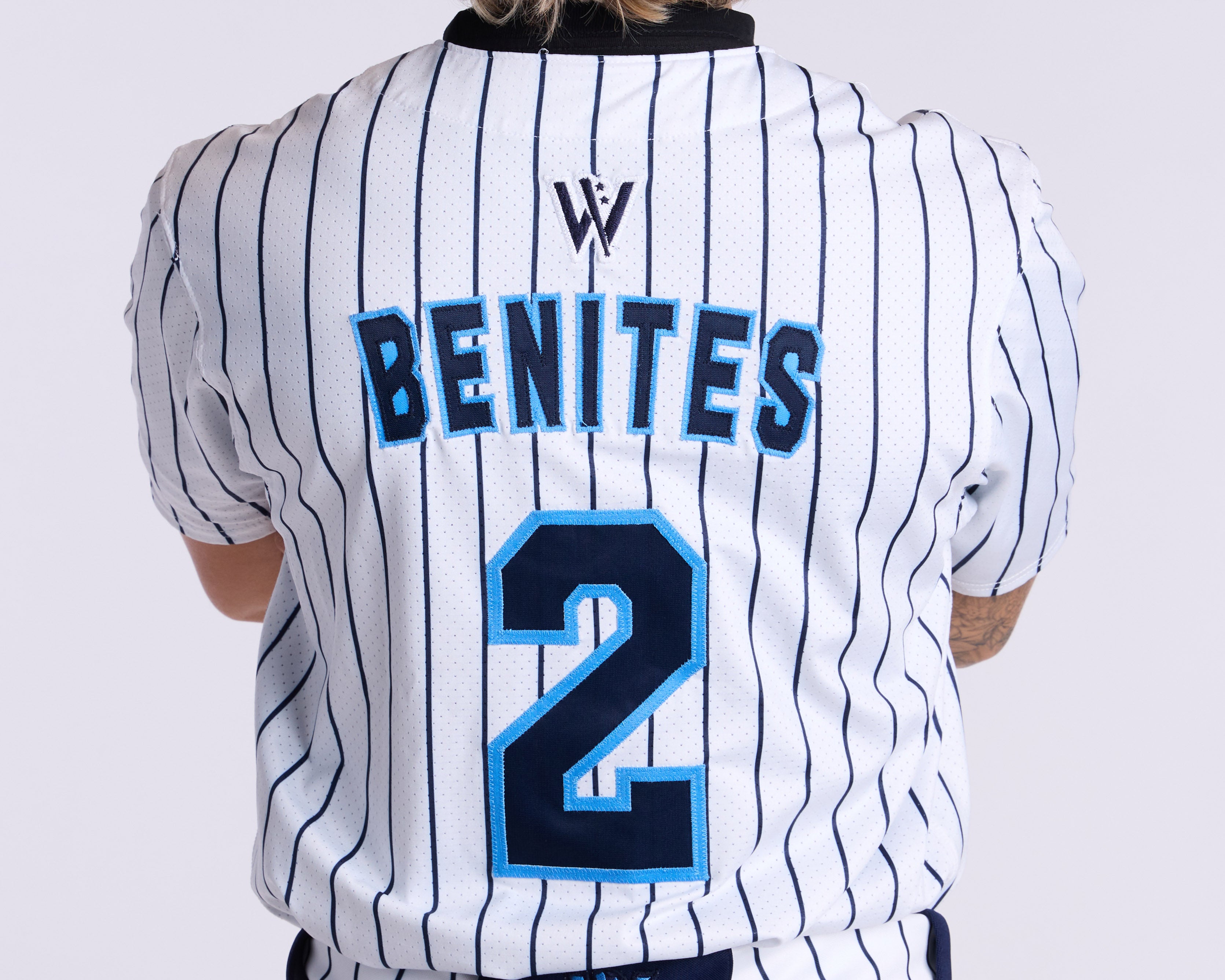 New York Denae Benites #2 Official On-Field Full-Button Jersey
