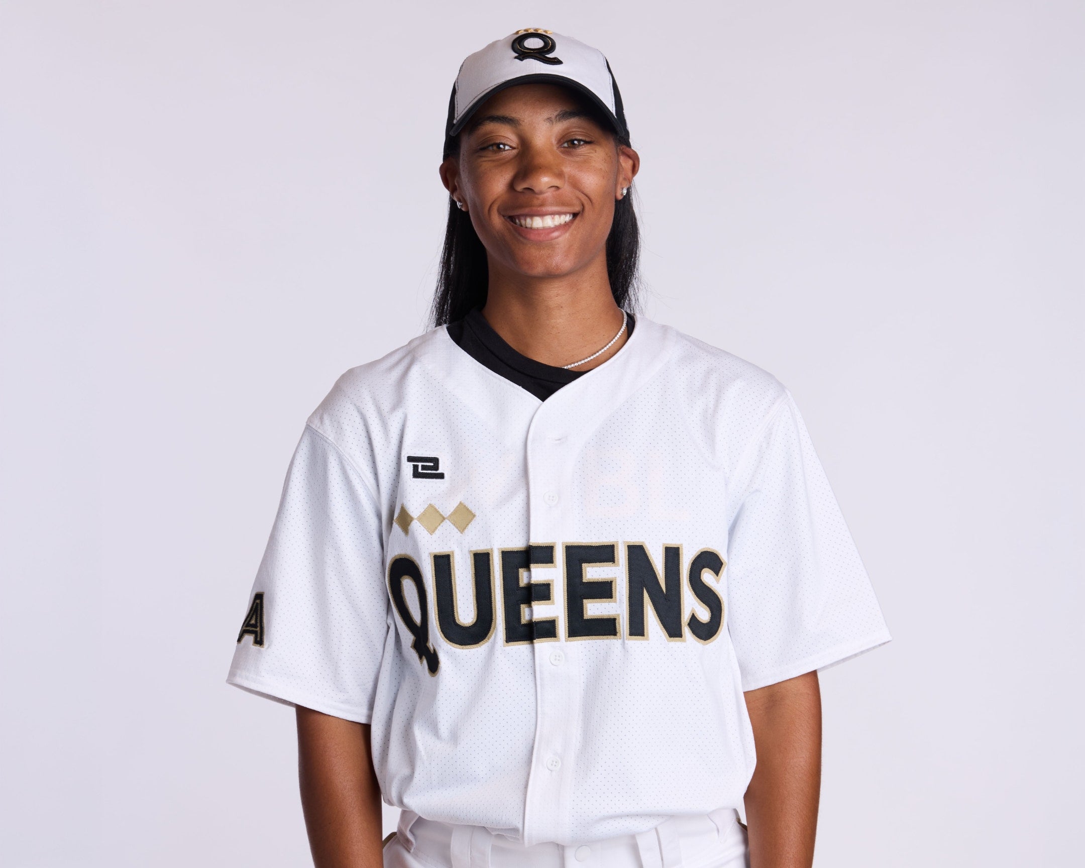 Los Angeles Mo'ne Davis #3 Official On-Field Full-Button Jersey
