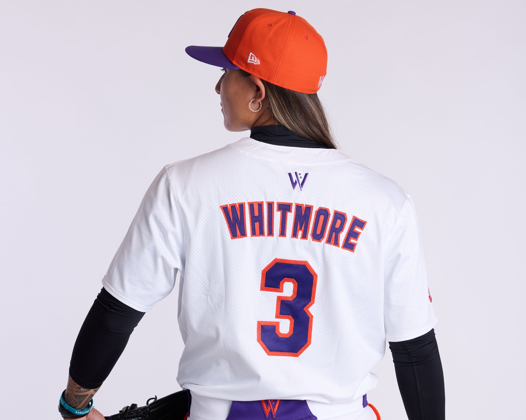 San Francisco Kelsie Whitmore #3 Official On-Field Full-Button Jersey