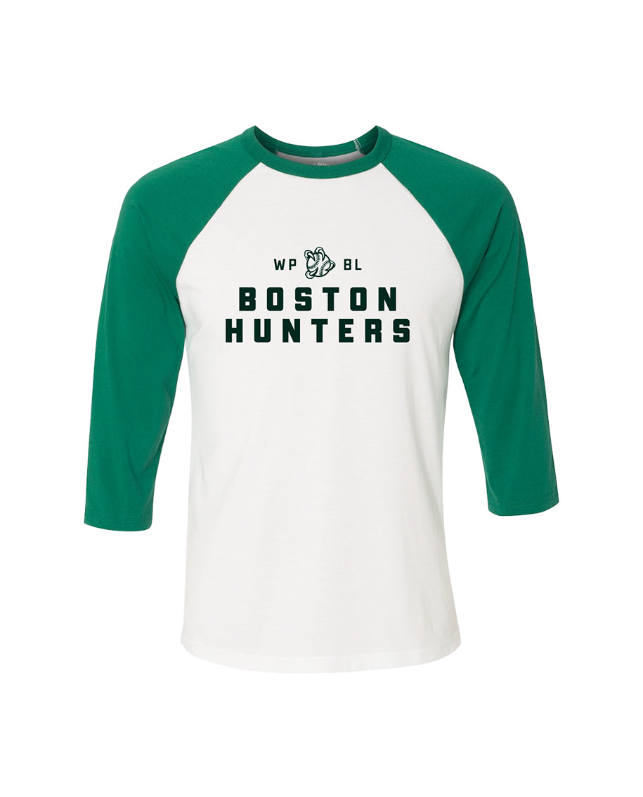 San Francisco 3/4 Sleeve Baseball T-Shirt - Red/white – Women's