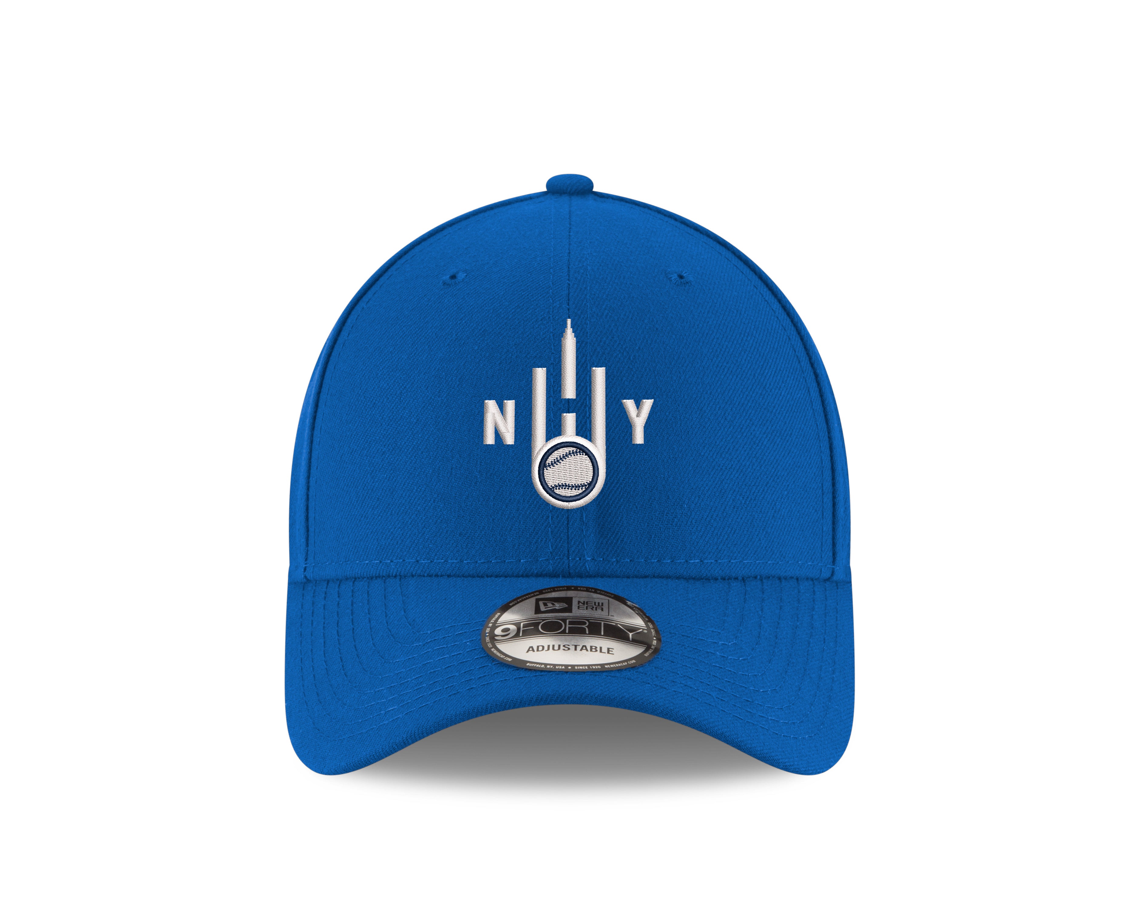 New York New Era 9FORTY Primary Logo Blue Cap - Front