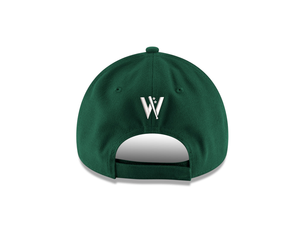 Boston New Era 9FORTY Primary Logo Green Cap - Rear
