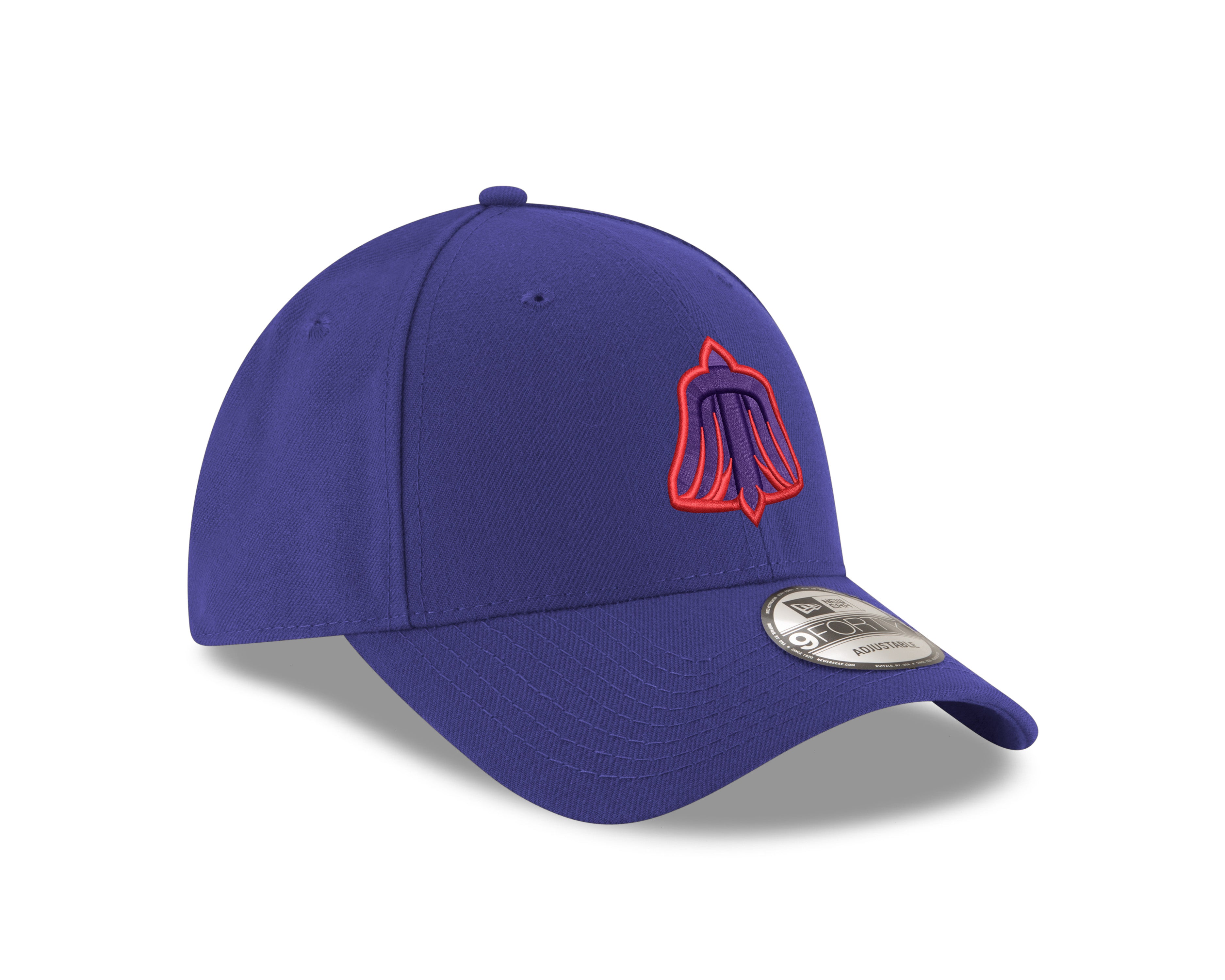 San Francisco New Era 9FORTY Primary Logo Purple Cap - Right three-quarter view