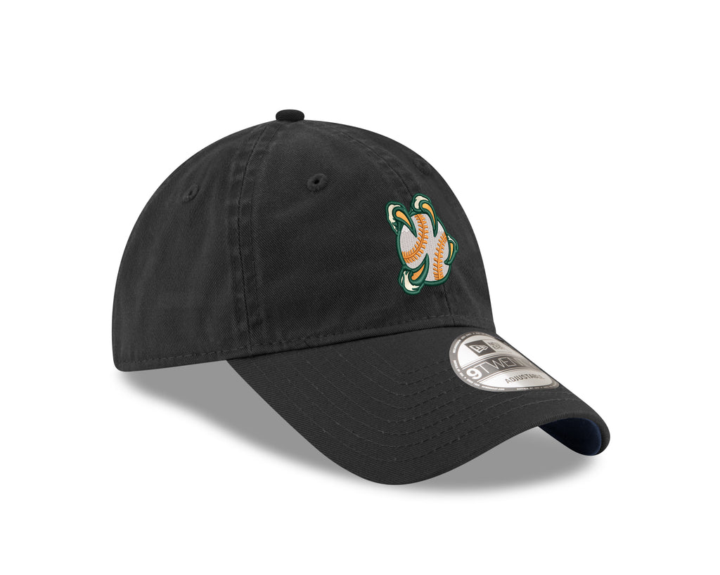 Boston New Era 9TWENTY Secondary Logo Black Cap - Right three-quarter view