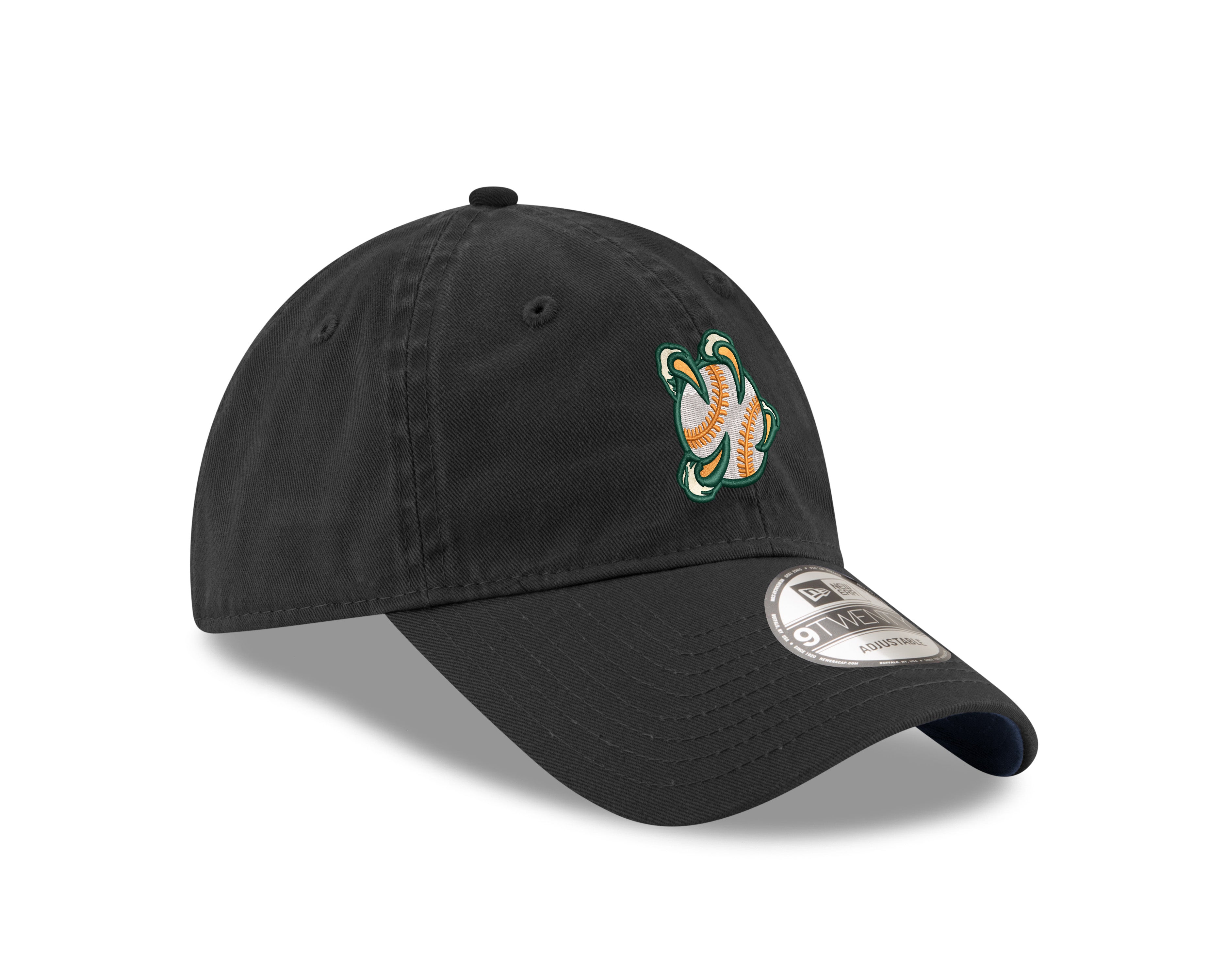 Boston New Era 9TWENTY Secondary Logo Black Cap - Right three-quarter view