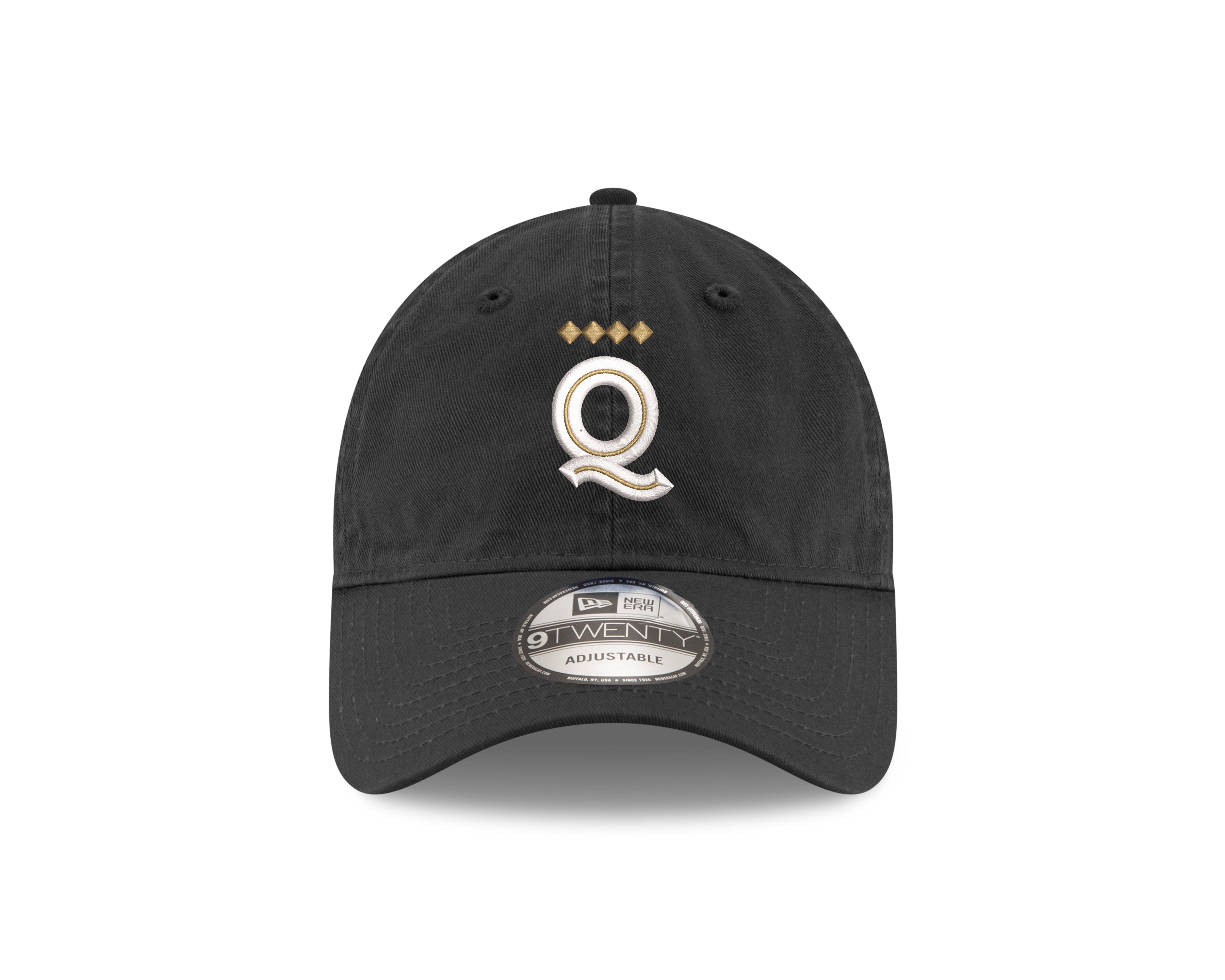 Los Angeles New Era 9TWENTY Secondary Logo Black Cap - Front