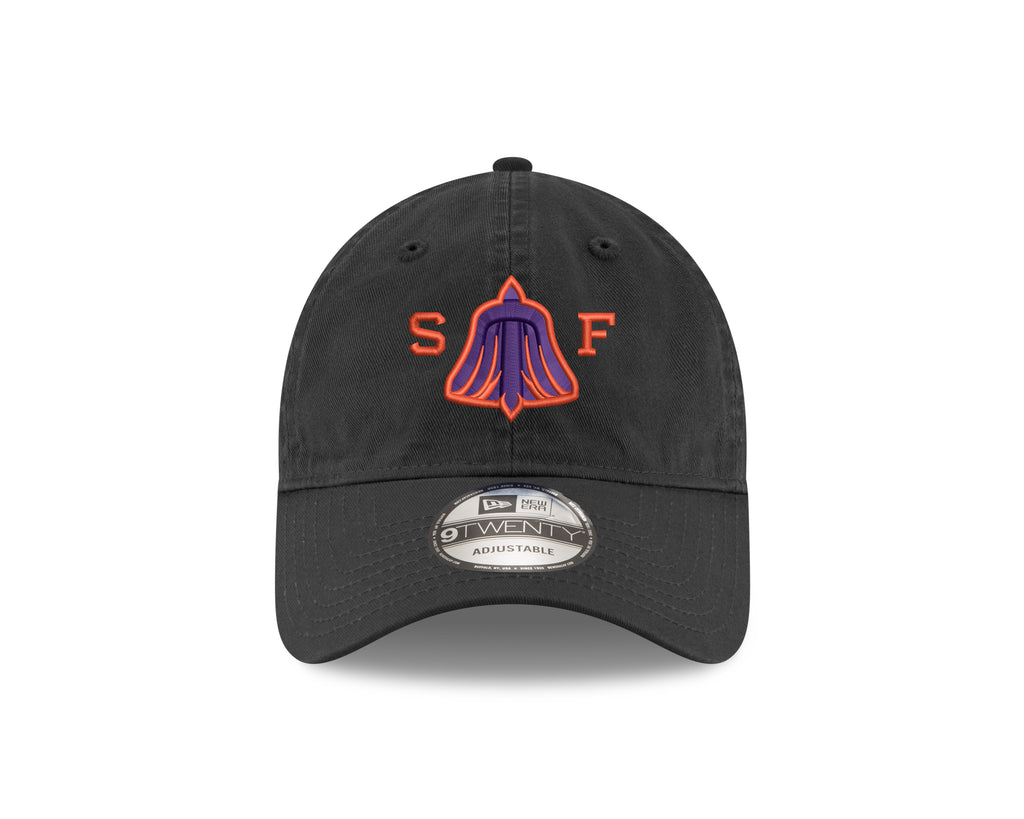 San Francisco New Era 9TWENTY Secondary Logo Black Cap - Front