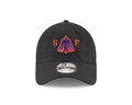 San Francisco New Era 9TWENTY Secondary Logo Black Cap - Front