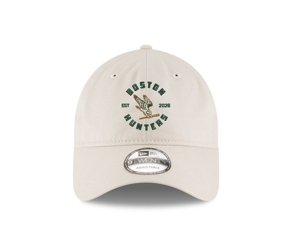 Boston New Era 9TWENTY Roundel Logo Stone Cap - Front