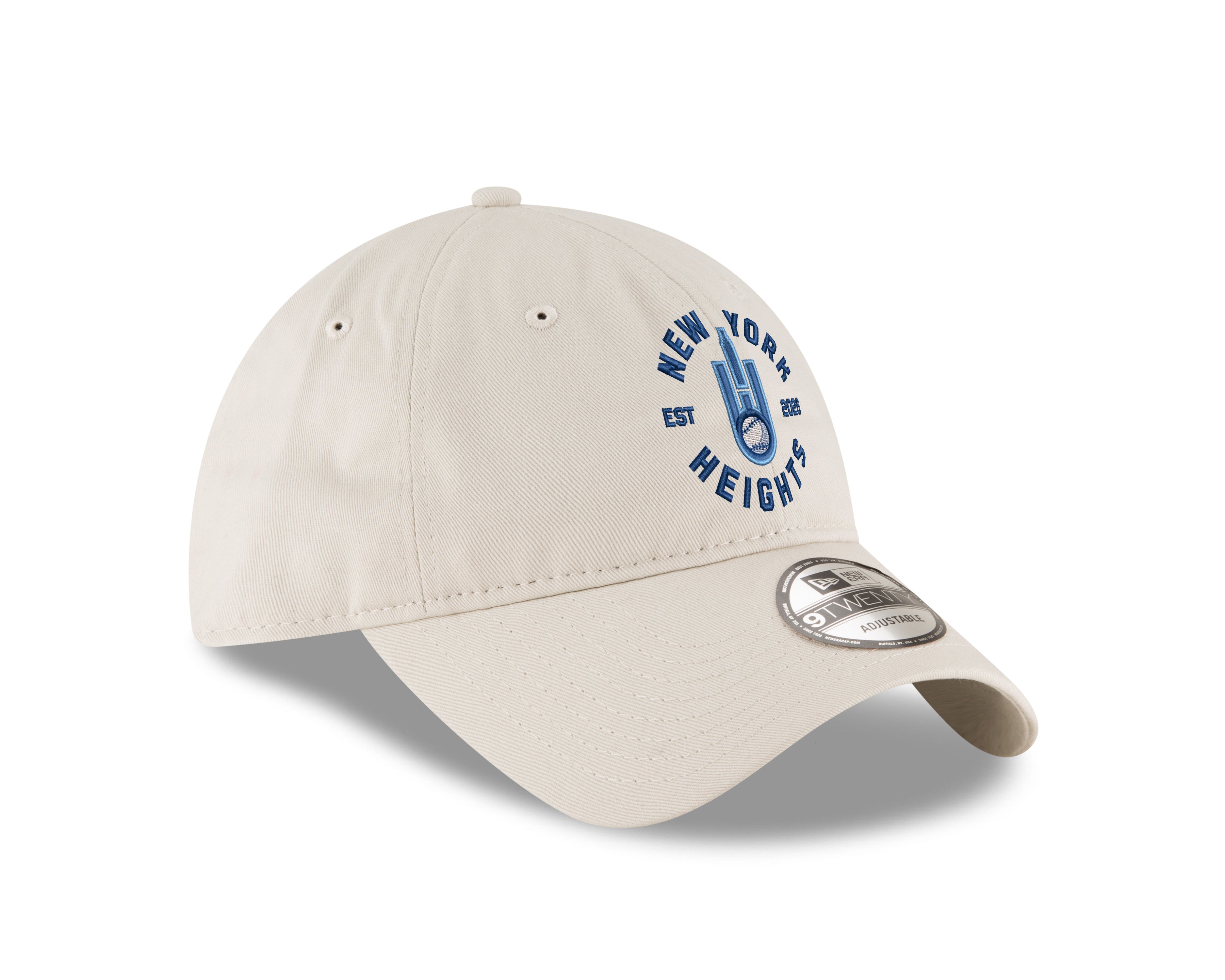 New York New Era 9TWENTY Roundel Logo Stone Cap - Right three-quarter view