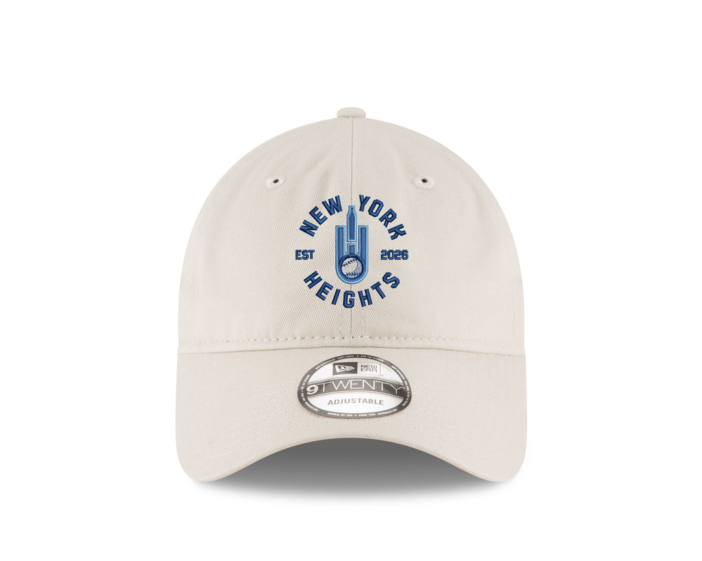 New York New Era 9TWENTY Roundel Logo Stone Cap - Front
