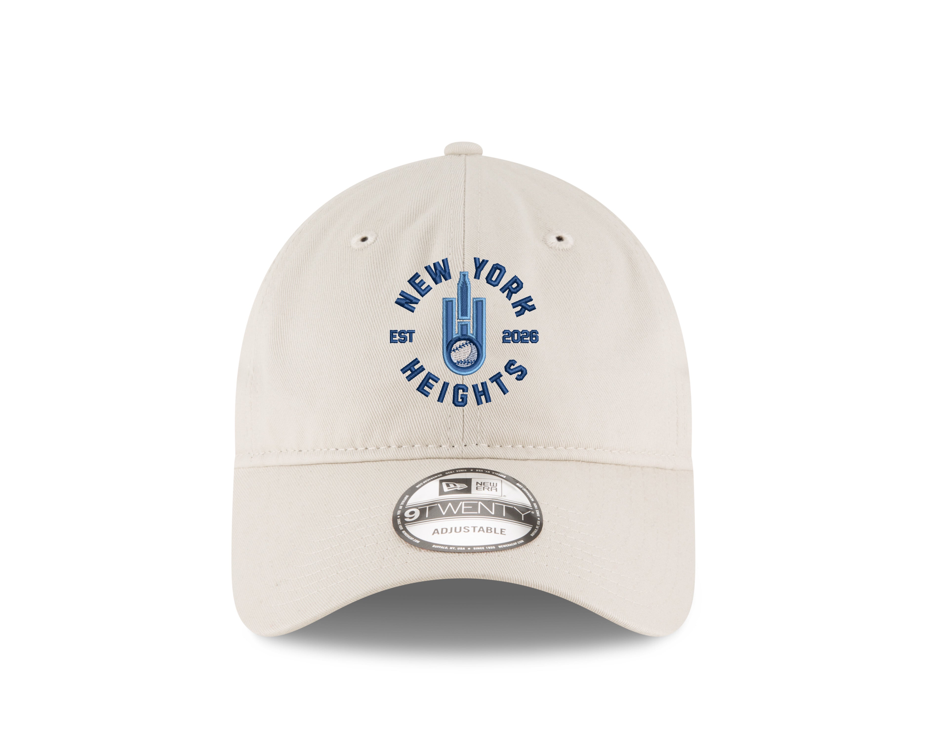 New York New Era 9TWENTY Roundel Logo Stone Cap - Front