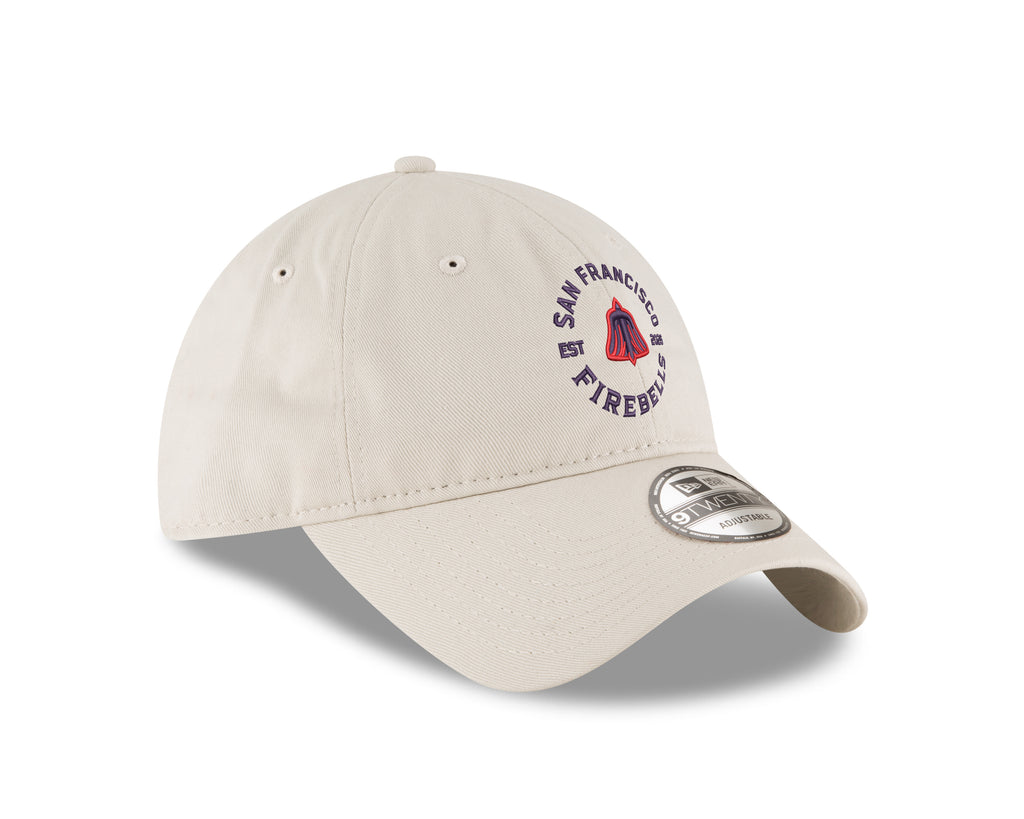 San Francisco New Era 9TWENTY Roundel Logo Stone Cap - Right three-quarter view