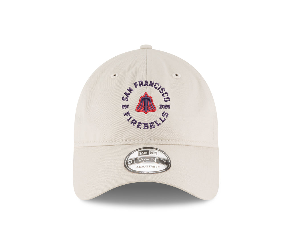 San Francisco New Era 9TWENTY Roundel Logo Stone Cap - Front