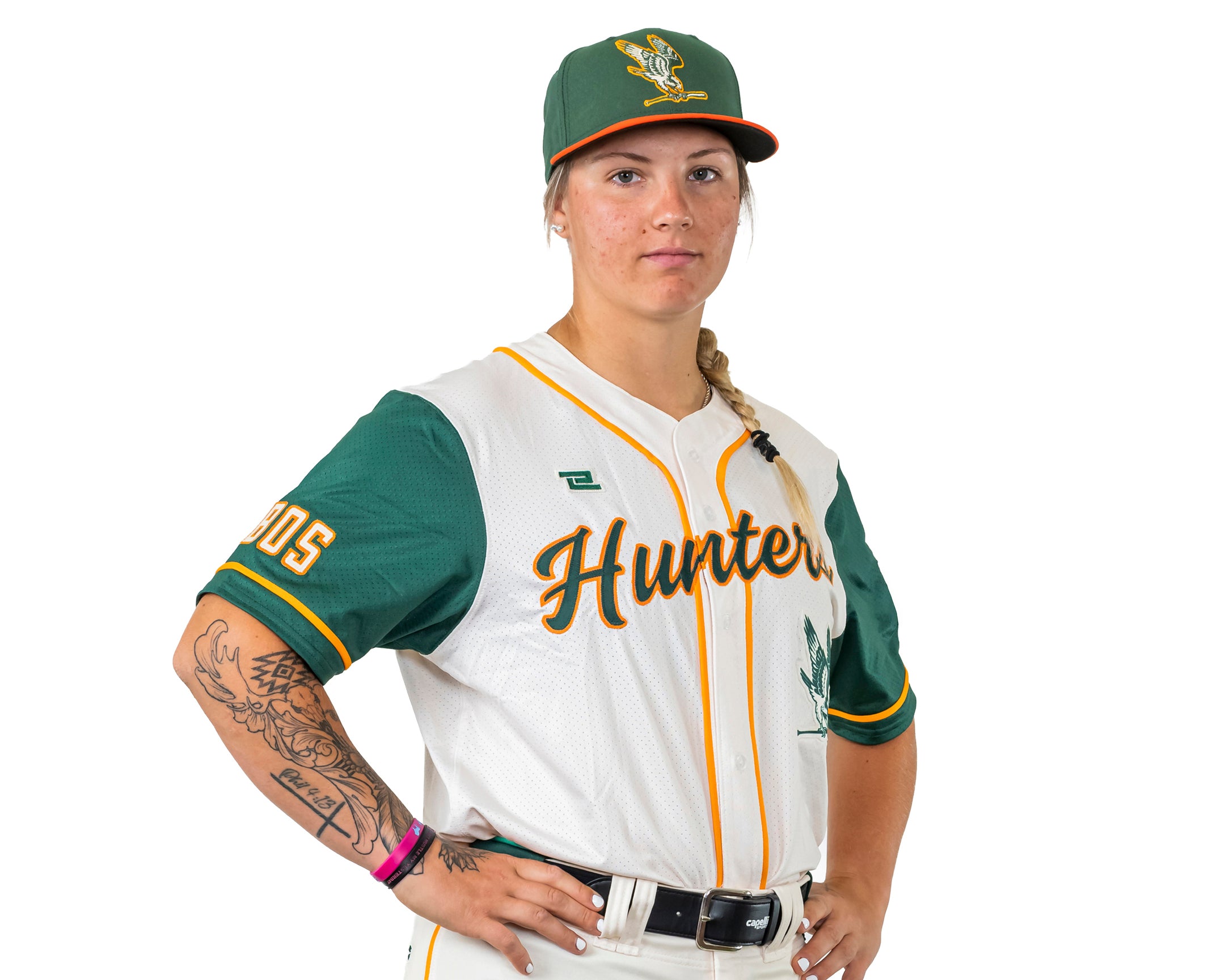 Boston Alli Schroder #16 Official On-Field Full-Button Jersey
