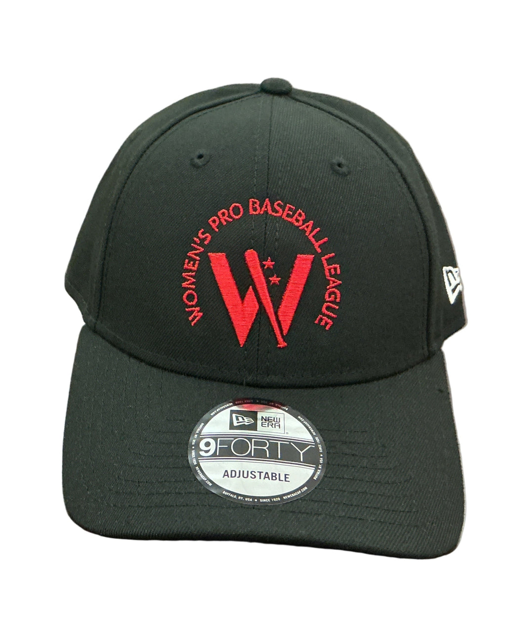 New Era Black 9Forty W Logo Cap