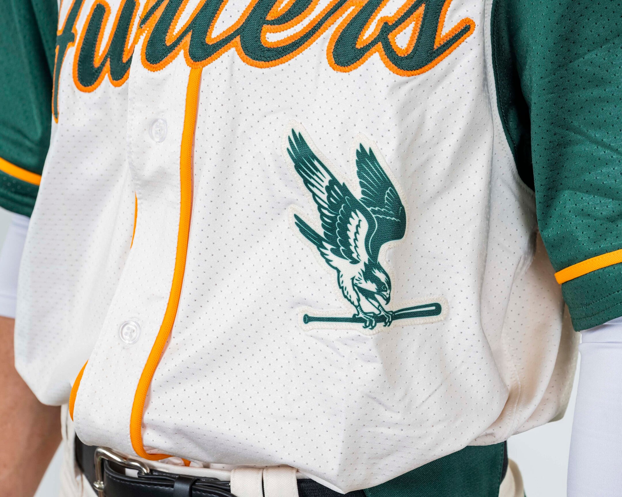 Boston Alli Schroder #16 Official On-Field Full-Button Jersey