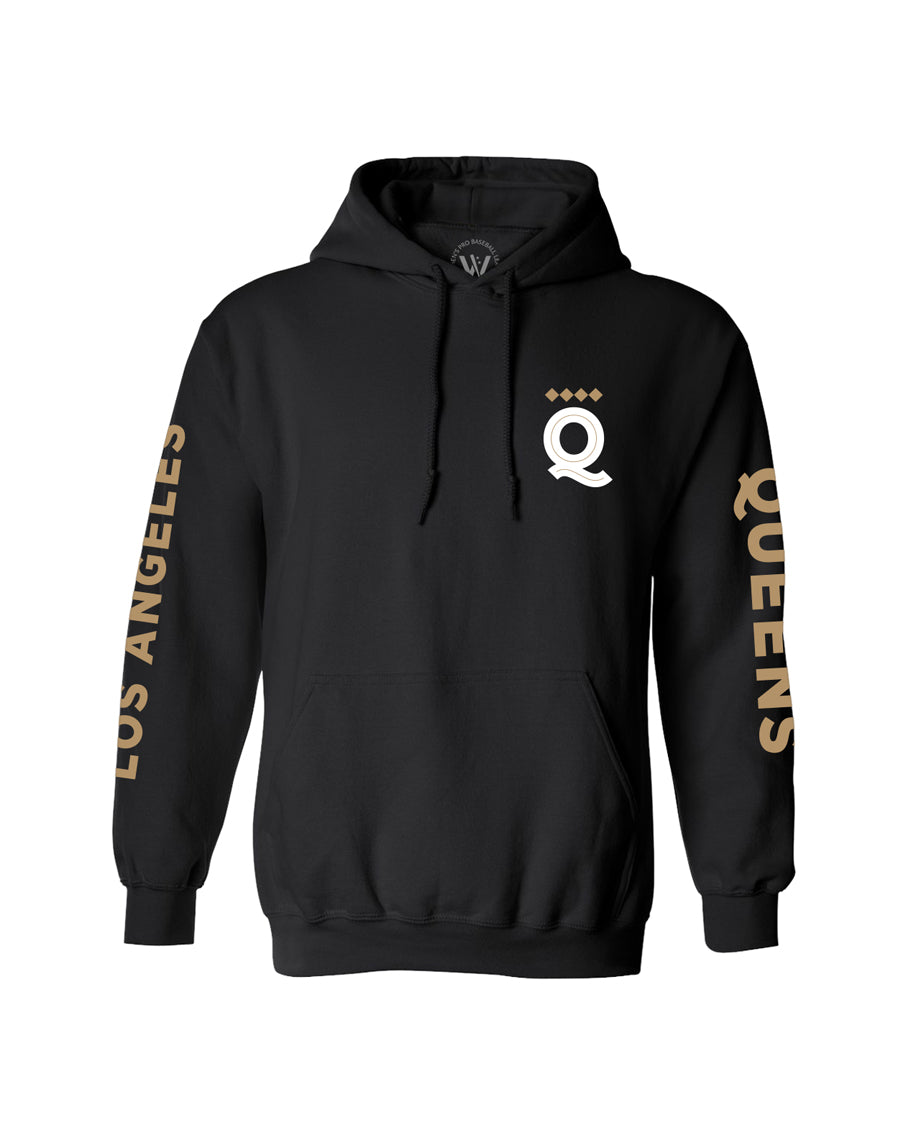 Los Angeles Premium Pullover Hoodie - Black
