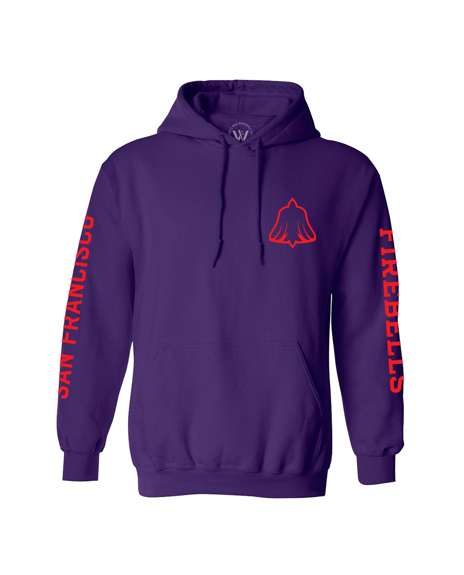 San Francisco Premium Pullover Hoodie - Purple