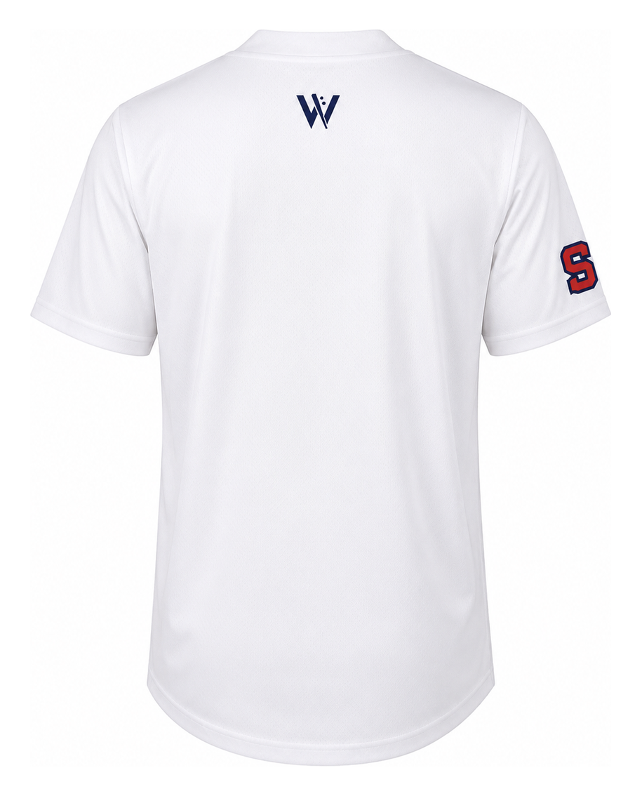 WPBL San Francisco Home Official Full-Button Jersey image 2