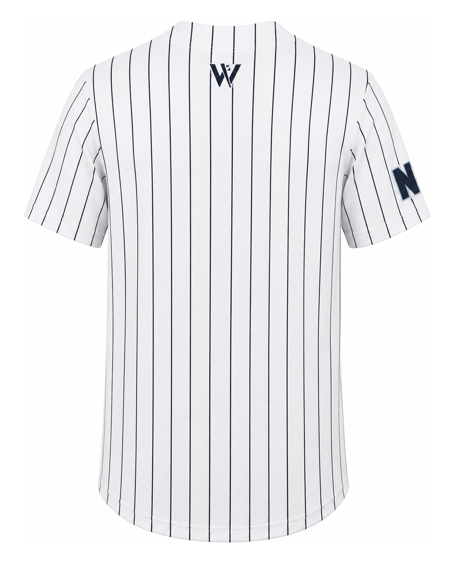 WPBL New York Home Official Full-Button Jersey image 2