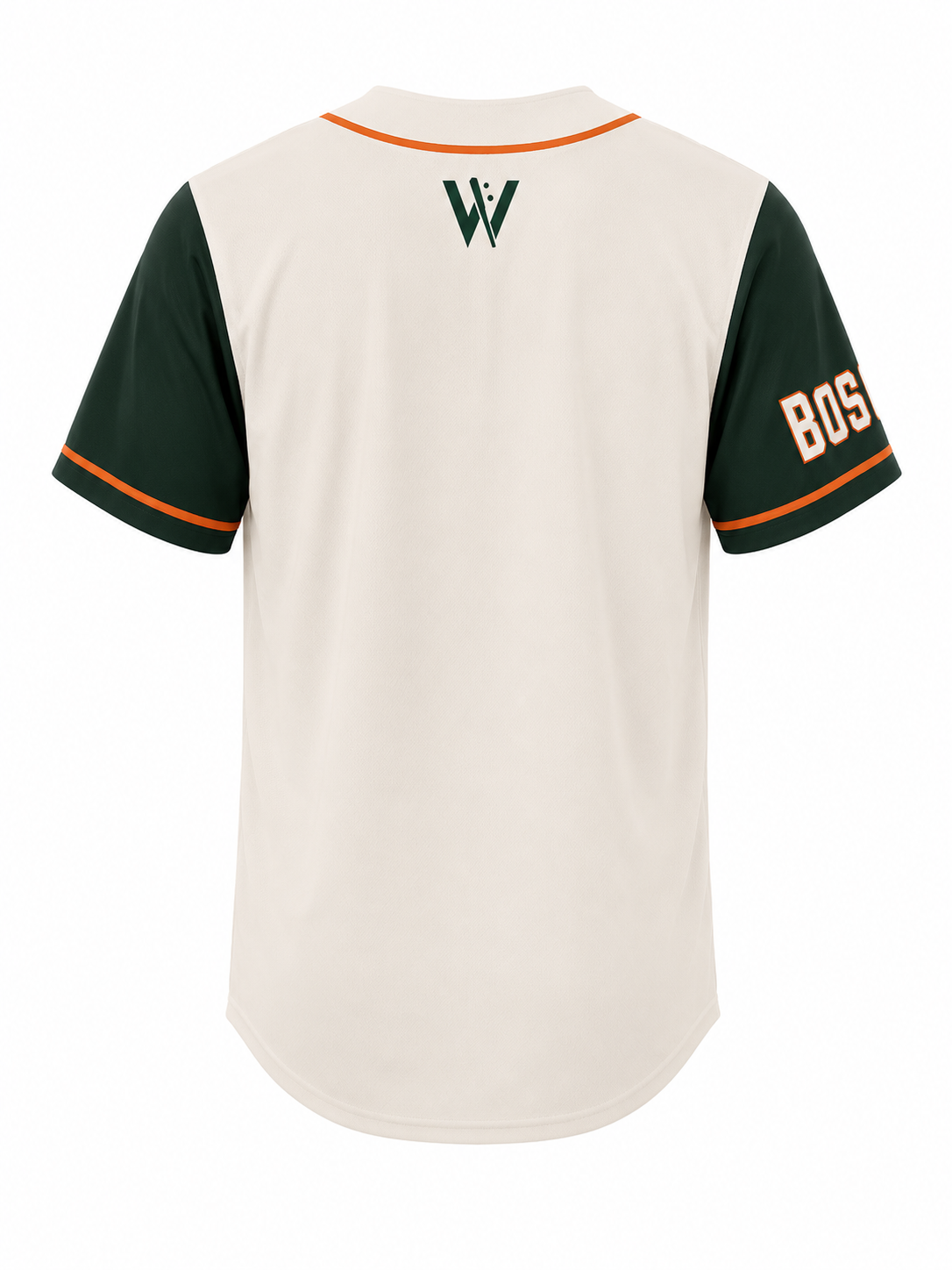 WPBL Boston Home Official Full-Button Jersey image 2