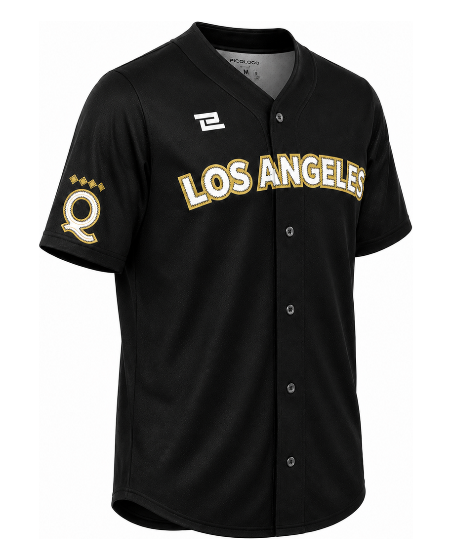 WPBL Los Angeles Away Official Full-Button Jersey image 3