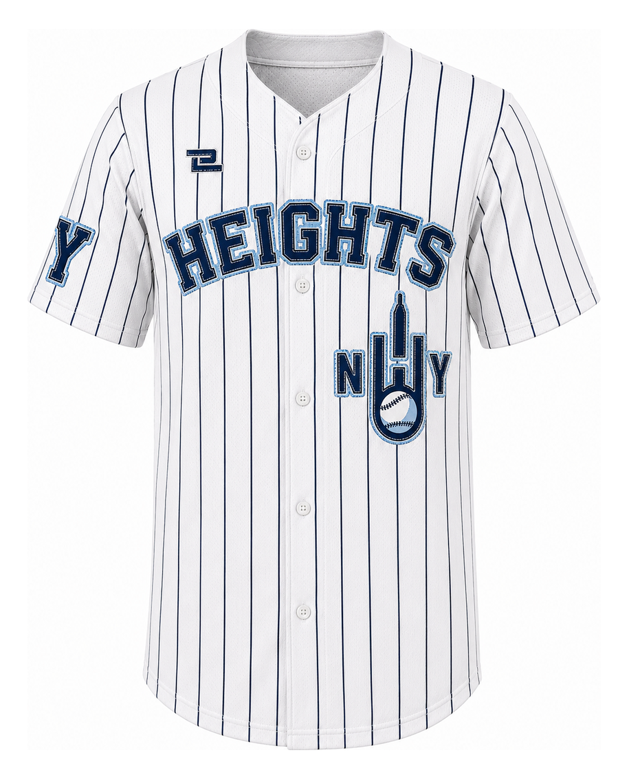 WPBL New York Denae Benites #2 Official On-Field Full-Button Jersey image 1