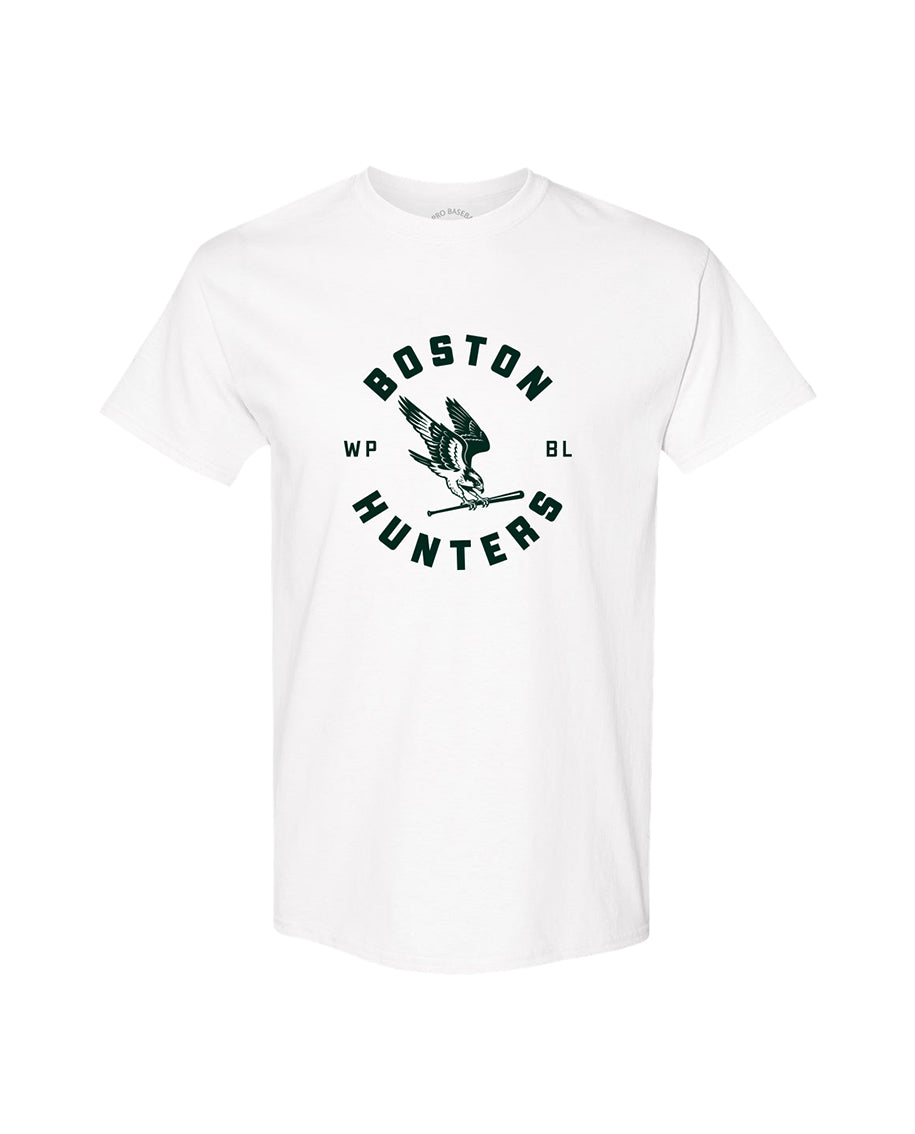 Boston Unisex Roundel T-Shirt - White