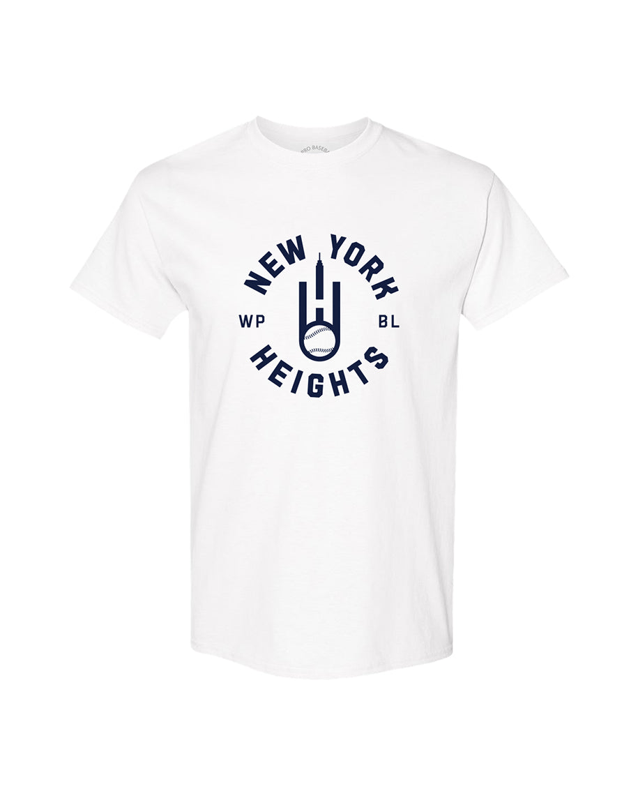 New York Unisex Roundel T-Shirt - White