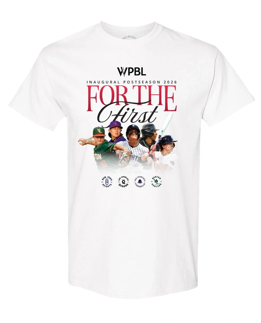 WPBL 2026 Postseason Full-Color T-Shirt - White