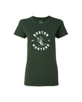Boston Women's Roundel T-Shirt - Green