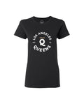 Los Angeles Women's Roundel T-Shirt - Black