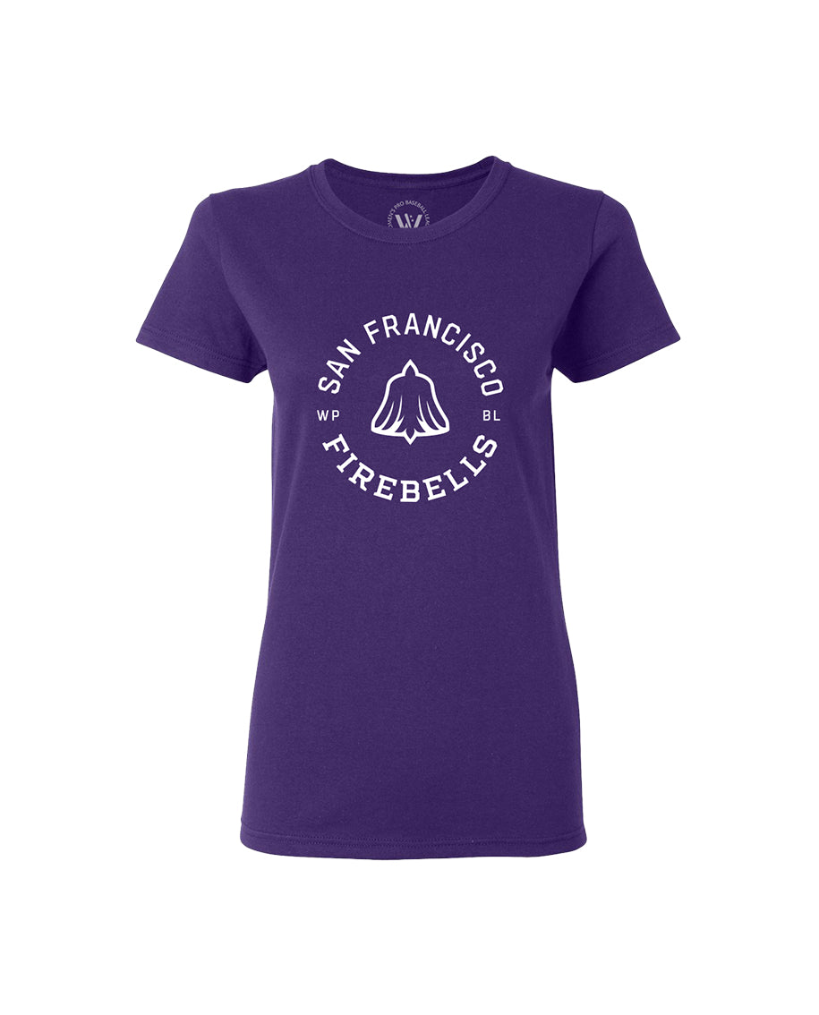 San Francisco Women's Roundel T-Shirt - Purple