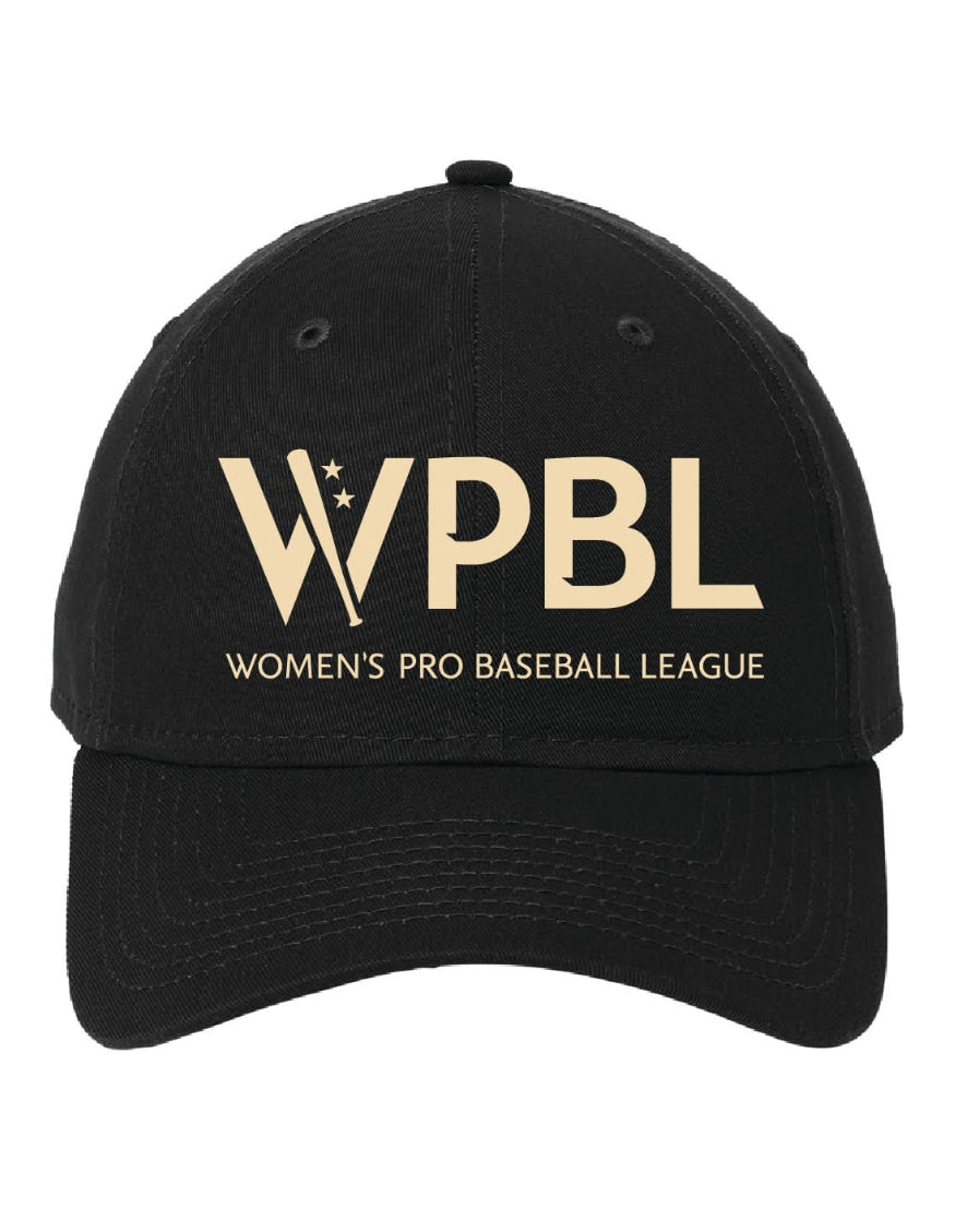 New Era Sand WPBL Logo Black 9TWENTY Cap