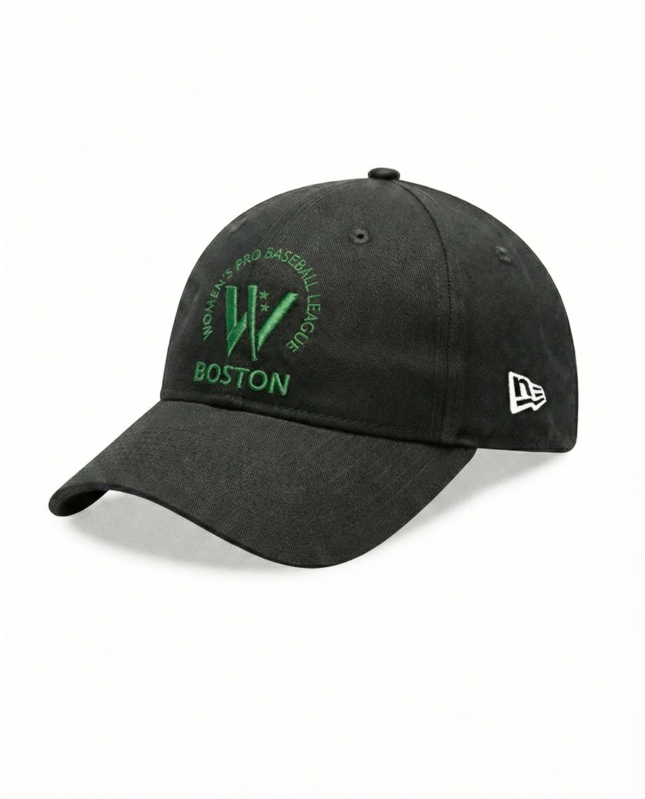 Boston New Era Black 9TWENTY Cap
