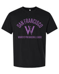 WPBL San Francisco W Vintage Shirt - Black