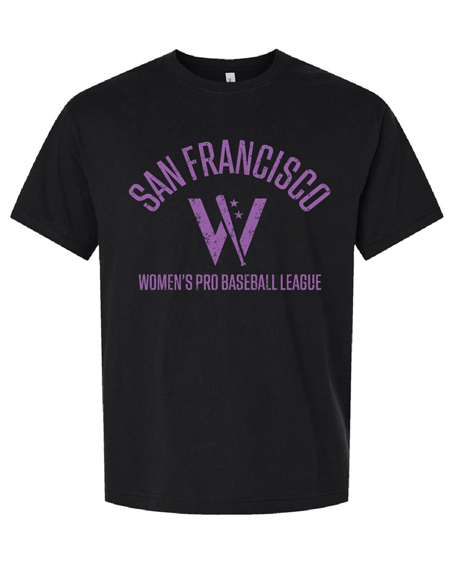 WPBL San Francisco W Vintage Shirt - Black