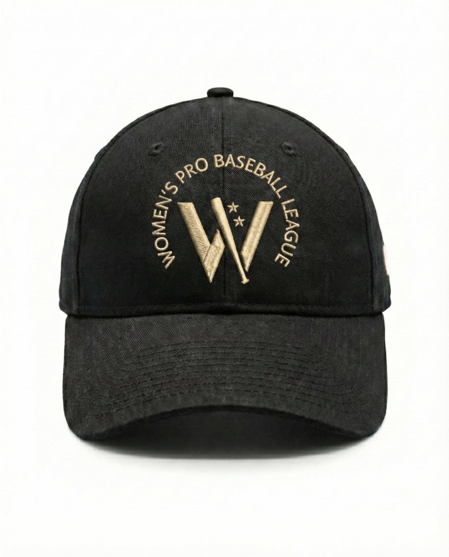 New Era Sand W Logo Black 9TWENTY Cap