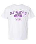 WPBL San Francisco 2026 Vintage Shirt - White