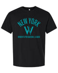 WPBL New York W Vintage Shirt - Black