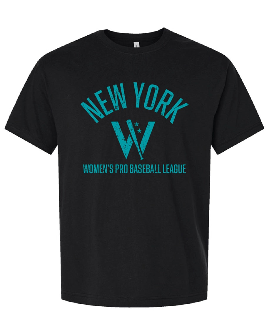 WPBL New York W Vintage Shirt - Black