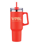 40 oz Vacuum Insulated Travel Mug with Straw